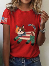 Katzen-T-Shirt für Frauen